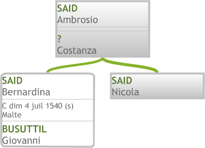 Descendants of SAID Ambrosio